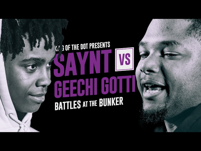 KOTD - Rap Battle - Saynt vs Geechi Gotti | #BATB4