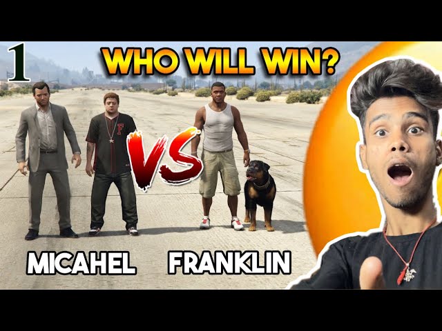 MICAHEL VS FRANKLIN 🤯 | GTA V GAMEPLAY EP-1