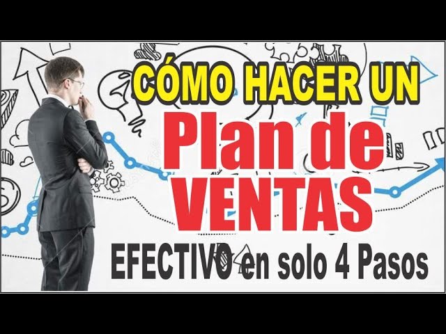 Como elaborar un Plan de ventas EFECTIVO en 4 pasos