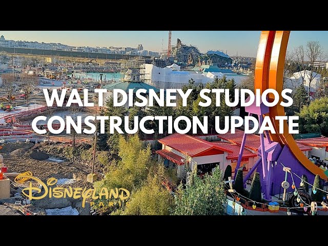 🏗️ PROGRESS UPDATE 2025: WALT DISNEY STUDIOS PARK INTO DISNEY ADVENTURE WORLD AT DISNEYLAND PARIS