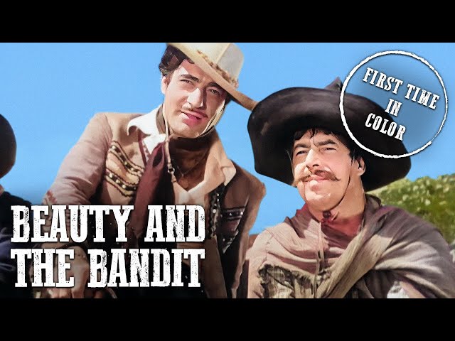 Beauty and the Bandit | The Cisco Kid | Colorized | Western