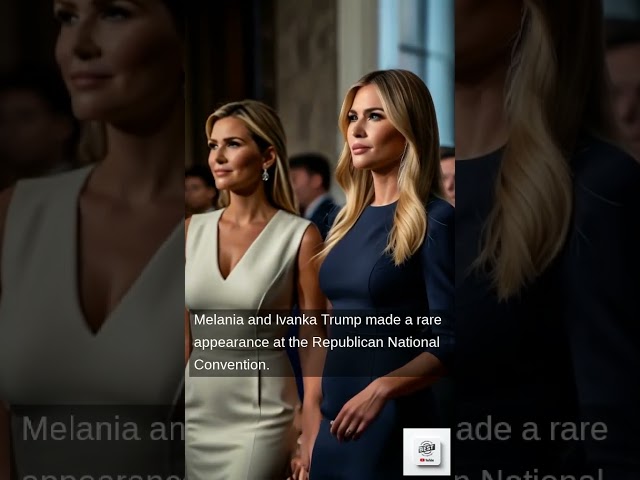 **Melania & Ivanka Trump’s Rare Appearance at the Republican National Convention | RNC H