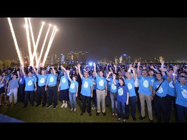 SG World Water Day 2019: GoBlue4SG Night Carnival