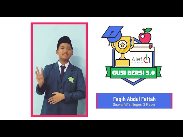 Testimoni Juara 1 Gusi Bersi 3.0 Bahasa Inggris