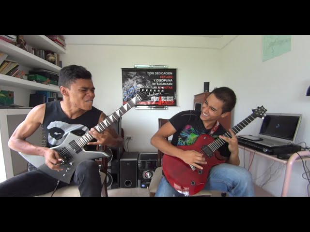 METALLICA - SEEK AND DESTROY - GUITAR COVER - DUAL COVER BY ALEJANDRO CUERVO & JOSH CAMPAZ