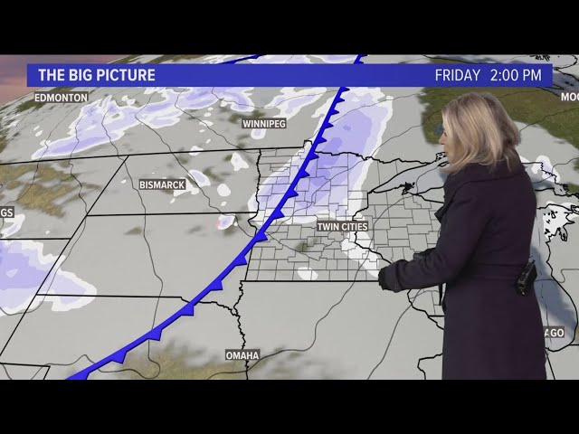 WEATHER: Cold night ahead and then a warm-up