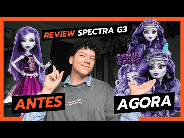 A NOVA Spectra Vondergeist de Monster High! (Review) #monsterhigh #spectra #spectravondergeist