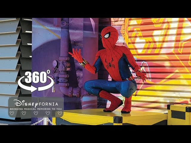 Web Slingers | 4K 360 Full Ride Video | Avengers Campus