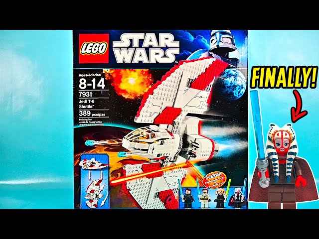 MY FAVORITE JEDI! - LEGO Star Wars Jedi T-6 Shuttle (7931) Review!