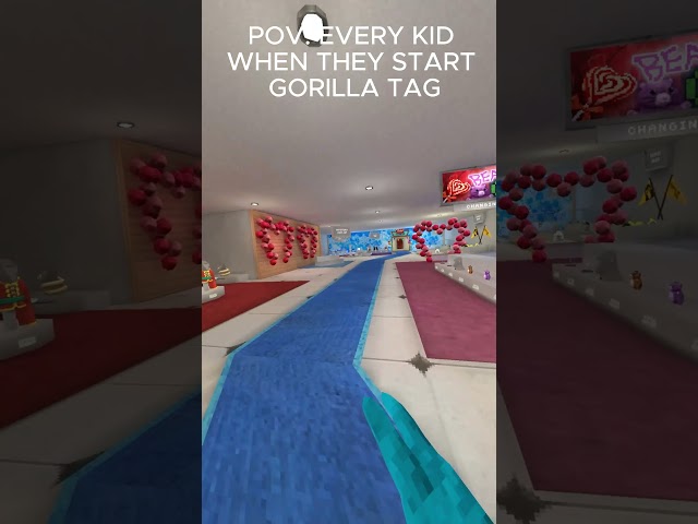 POV: EVERY KID WHEN THEY START GORILLA TAG |#gorillatag |