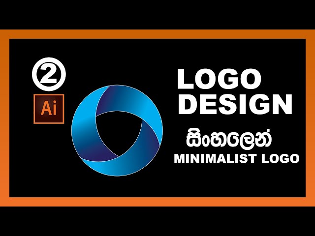 How to design logo in adobe illustrator  2 / Sinhala tutorial (Tech Kuppiya)