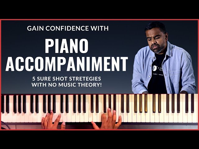 ACCOMPANY on the Piano 🎹 for Beginners - 5 techniques designed for Singers 👨🏽‍🎤 & Producers 🎧