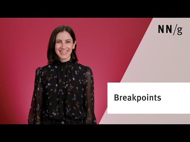 Breakpoints in Responsive Design: What & Why