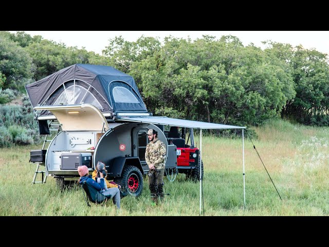 Escapod 2020 TOPO Series -  Off-Road Teardrop Trailer Full-Feature Build