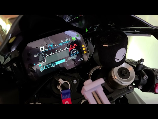 2020 BMW S1000RR M-SPEC | launch control enable