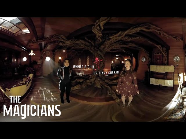 THE MAGICIANS | 360° Set Tour: The Muntjac | SYFY