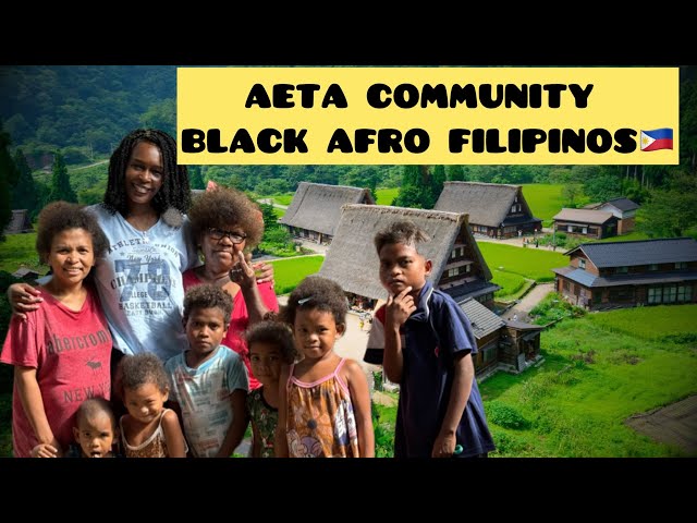 Visiting the Aeta Community || The Afro Filipino🇵🇭#travel#aeta#pampanga#clarkinternationalairport.