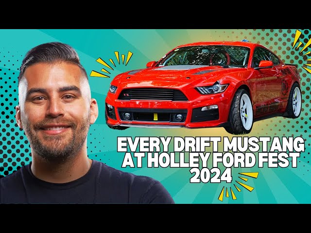 Every Drift Mustang at Holley Ford Fest 2024!