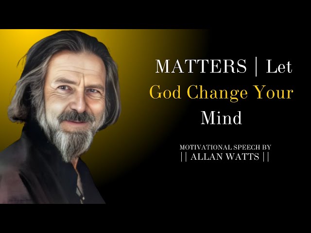 MINDSET MATTERS | Let God Change Your Mind - Inspirational & Motivational Video