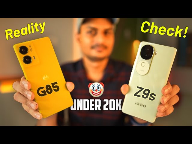 iQOO Z9s vs Moto G85 Full Camparison | Camera Test, BGMI Test, Speed Test *Reality Check* 🥵