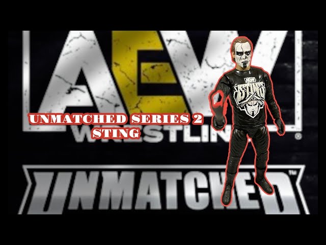 AEW UNMATCHED SERIES 2 STING (walmart exclusive)