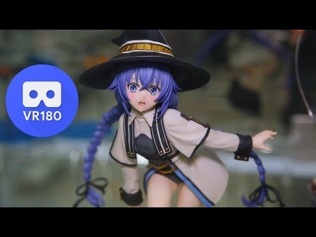 [VR180 3D] Ques Q Mushoku Tensei  Roxy Migurdia Dress Change Mode