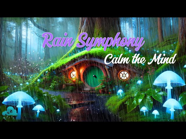 🔴 Rain Sounds for Sleeping in an Enchanted Forest | Heavy Rain Ambiance for Relaxing & Meditation