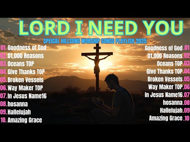 GOODNESS OF GOD ~ Christian Music Worship Songs With Lyrics Hillsong Playlist ~ Peaceful Morning