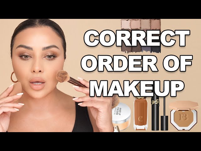 Correct Order Of Makeup Application For Beginners | Nina Ubhi