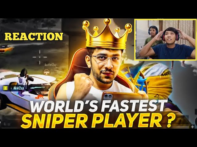 😱 WORLD'S MOST ACCURACY PLAYER HACKER MOMENT REACTION ON @Akki2opGaming #reaction