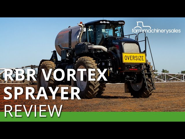 RBR Vortex Sprayer Launch Review |  The 9400-litre self-propelled sprayer has arrived in Australia