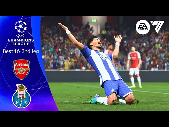 PS5 FC 24 | Arsenal vs. FC Porto | Champions League Best 16 2nd leg