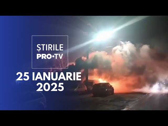 Știrile PRO TV - 25 Ianuarie 2025