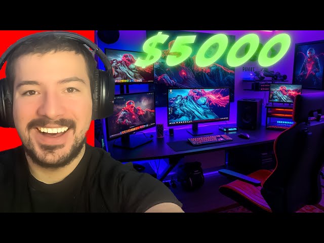 My $5000 Gaming Room/Studio Setup | 2025 Room Tour