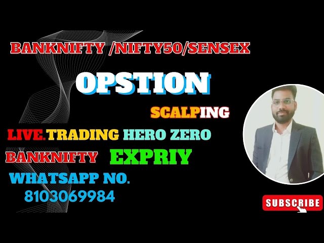 ZERO HERO BANKNIFTY EXPIRY TRADE | Nifty 50 | 11/09/2024 | #nifty50livetrading #bankniftylive