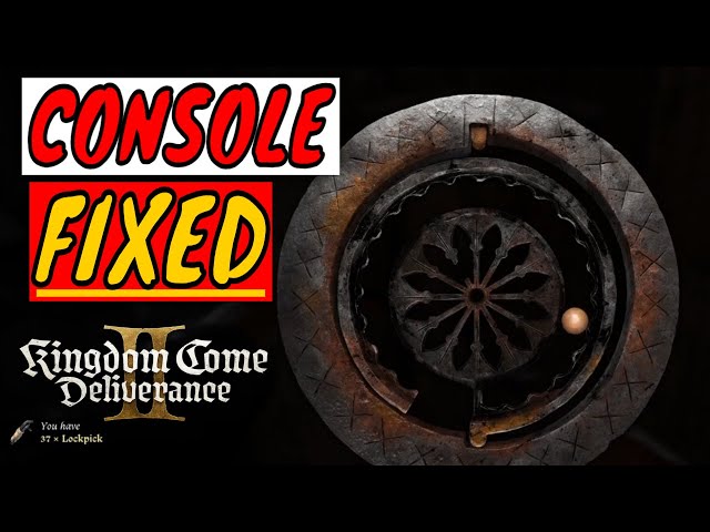 Kingdom Come Deliverance 2 Lockpicking with Controller FINALLY Fixed!