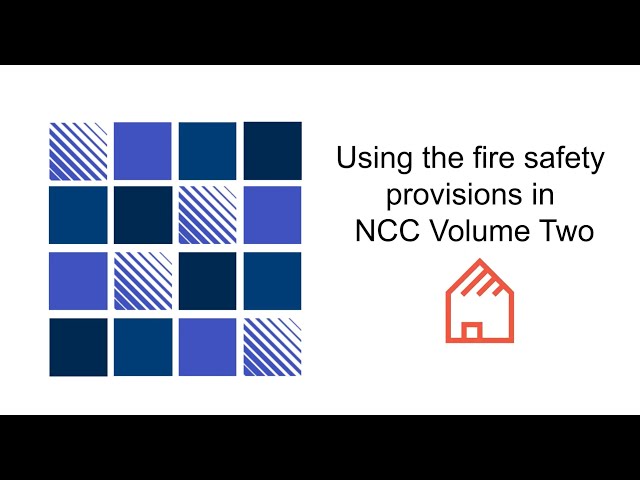 Using the fire safety provisions in NCC Volume Two