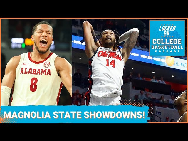 Bama, Ole Miss Win Magnolia State Battles | Johni Broome is VERY back | TOUGH slate ahead for UConn