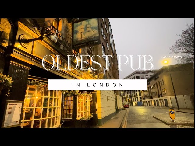 We visited the OLDEST pub in London!