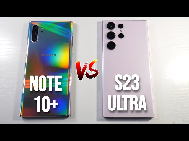 Samsung Galaxy S23 Ultra VS Samsung Galaxy Note 10 Plus 2024 (Camera Test, Speed Test & Display)