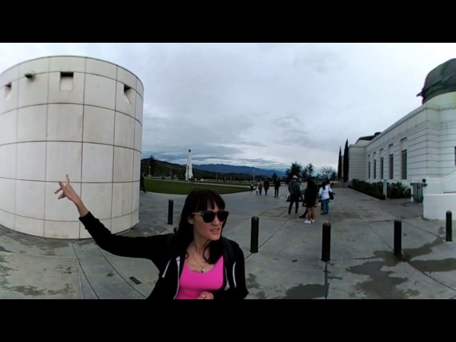 The view from the Griffith Observatory, LA, in 360 degrees.