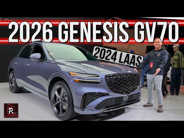 The 2026 Genesis GV70 / GV70 Electrified – Redline: First Look – 2024 LA Auto Show