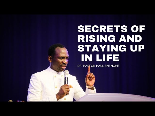 SECRETS OF RISING AND STAYING UP IN LIFE