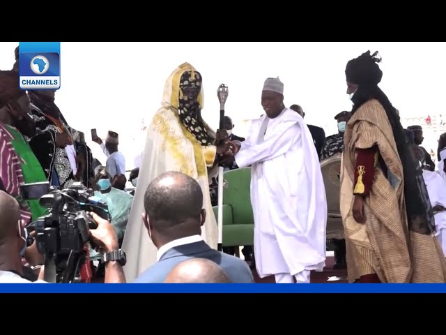 FULL VIDEO: New Emir Of Kano Gets Staff Of Office