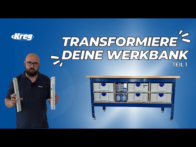 Transformiere deine Werkbank mit Kreg & TANOS: DIY-Aufbewahrungslösungen! - Teil 1