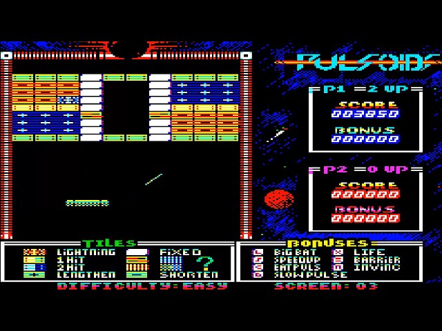 ORIC ATMOS PULSOIDS Twilight ARKANOID BREAKOUT BAT N BALL TANGERINE ORIC 1 PRAVETZ 8D IQ 64 TELE STR