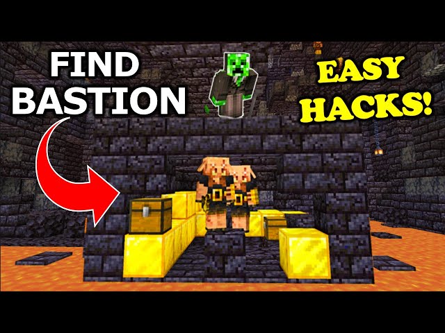 How to EASILY Find Bastions! (How to Find Bastion in Minecraft) | Minecraft Bedrock and Java