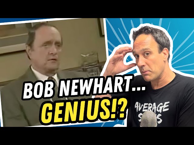 Remember Bob Newhart “Stop it” Sketch… it’s GENIUS