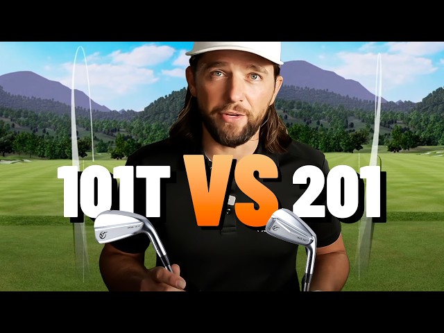 Takomo 101T vs 201 Irons! On Course Comparison!