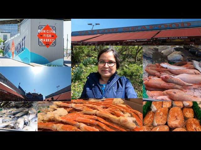 Fish Market in America |আমেরিকার মাছ বাজার কেমন হয় ঘুরে দেখুন | US fish market #banglavlog #মাছবাজার